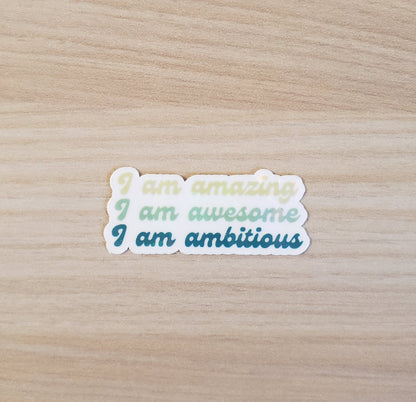 Affirmation Sticker - Large