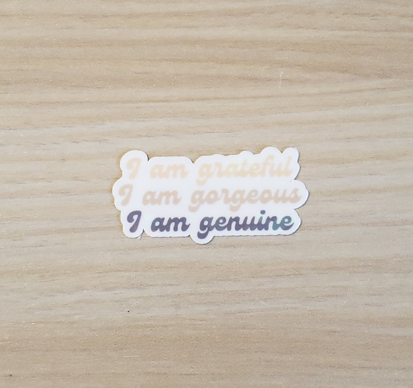 Affirmation Sticker - Large