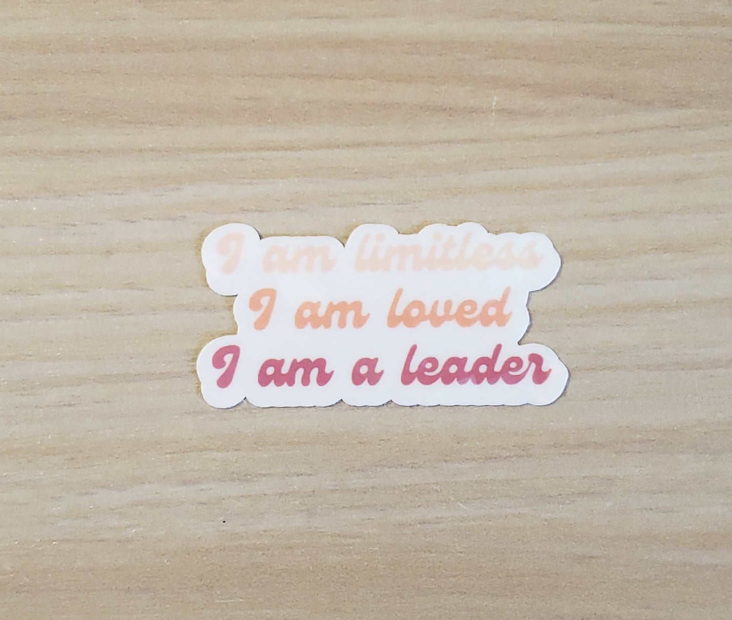 Affirmation Sticker - Large