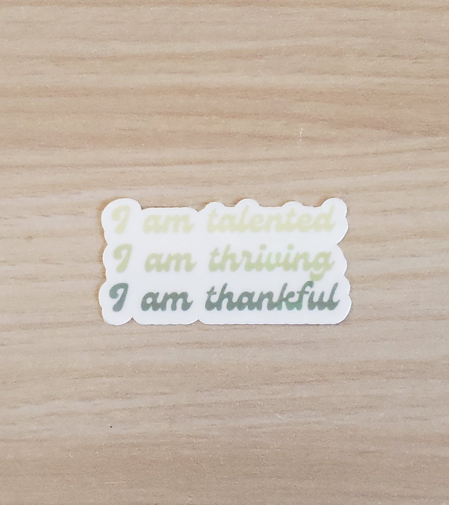 Affirmation Sticker - Large