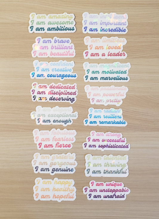 Affirmation Sticker - Medium