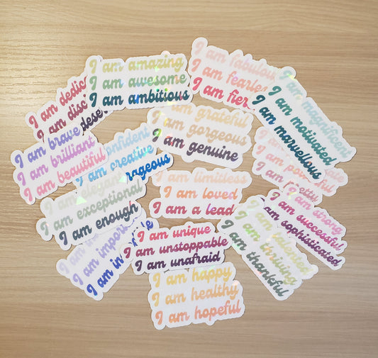 Affirmation Sticker - Large