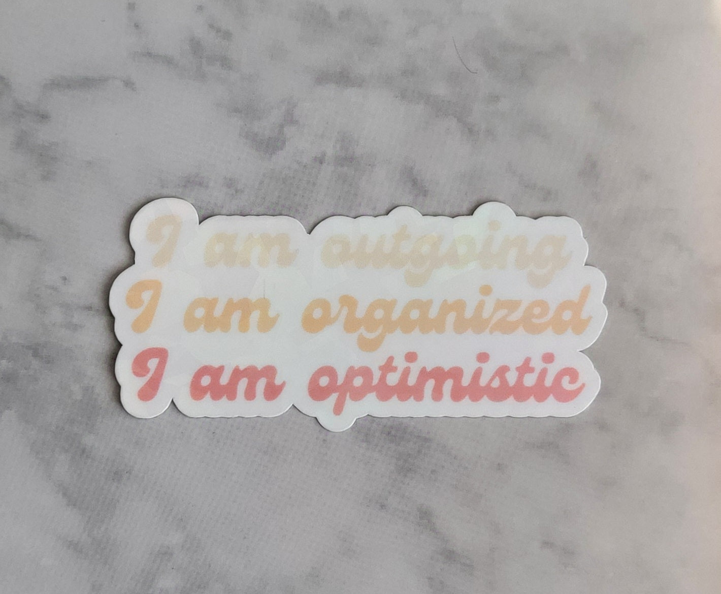 Affirmation Sticker - Large