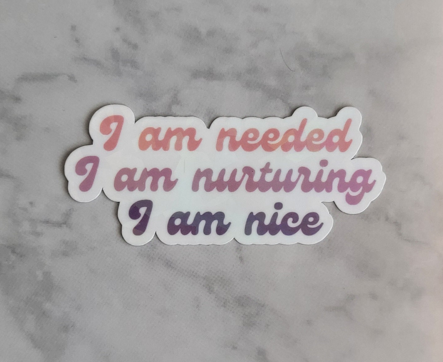 Affirmation Sticker - Large